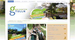 Desktop Screenshot of diegartentulln.at